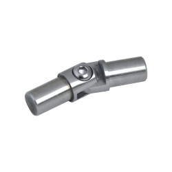 Spoj s kĺbom (0-100°), ø 12 mm (trubka), brúsená AISI 304 Spoj s kĺbom (0-100°), ø 12 mm (trubka), brúsená AISI 304
